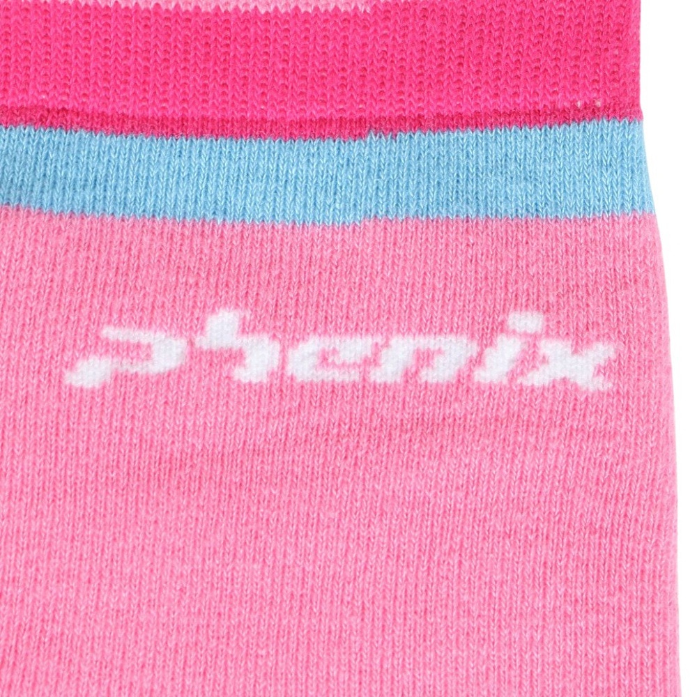 フェニックス（PHENIX）（キッズ）ジュニア キャラクター チューブ スキー ソックス ESB24SO80 PINK