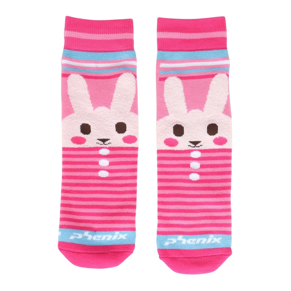 フェニックス（PHENIX）（キッズ）ジュニア キャラクター チューブ スキー ソックス ESB24SO80 PINK