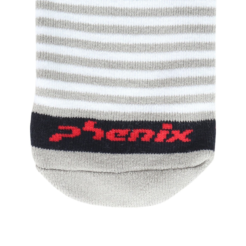 フェニックス（PHENIX）（キッズ）ジュニア キャラクター チューブ ソックス ESB24SO80 WHITE