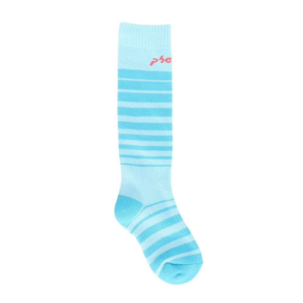 フェニックス（PHENIX）（キッズ）トーナルグラデーションボーダースキーソックス ESG25SO91PALE BLUE