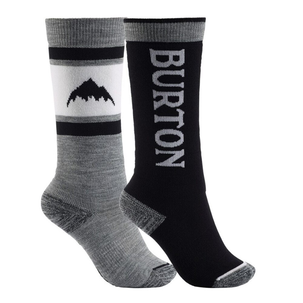バートン（BURTON）（キッズ）スキー ソックス ジュニア ウィークエンド ミッドウェイト ソックス 2足パック 15171103001 雪遊び キッズ