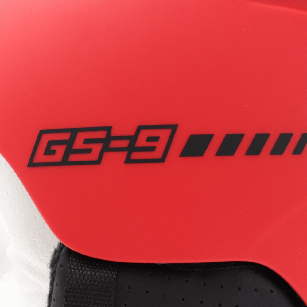 GS-9（GS-9）（キッズ）ジュニア ヘルメット レッド 335NN2VC0061 RED スキー スノーボード