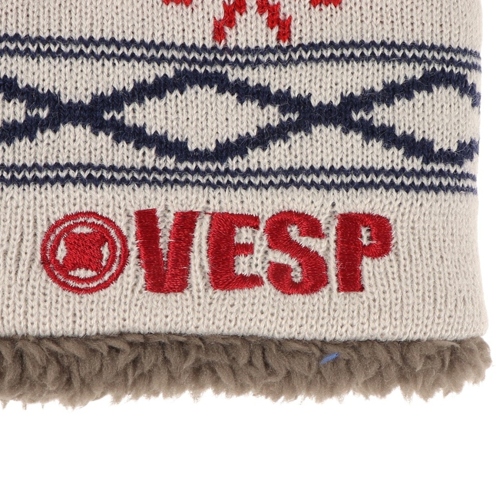 ベスプ（VESP）（キッズ）ジュニア ネックウォーマー VPJN1001GR グレー 防寒 秋冬 スキー スノーボード 雪遊び