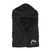 ラスティ（RUSTY）（キッズ）ジュニア ネックウォーマー 980921 BLK ブラック フードウォーマー バラクラバ 防寒 スキー スノーボード 雪遊び 通学