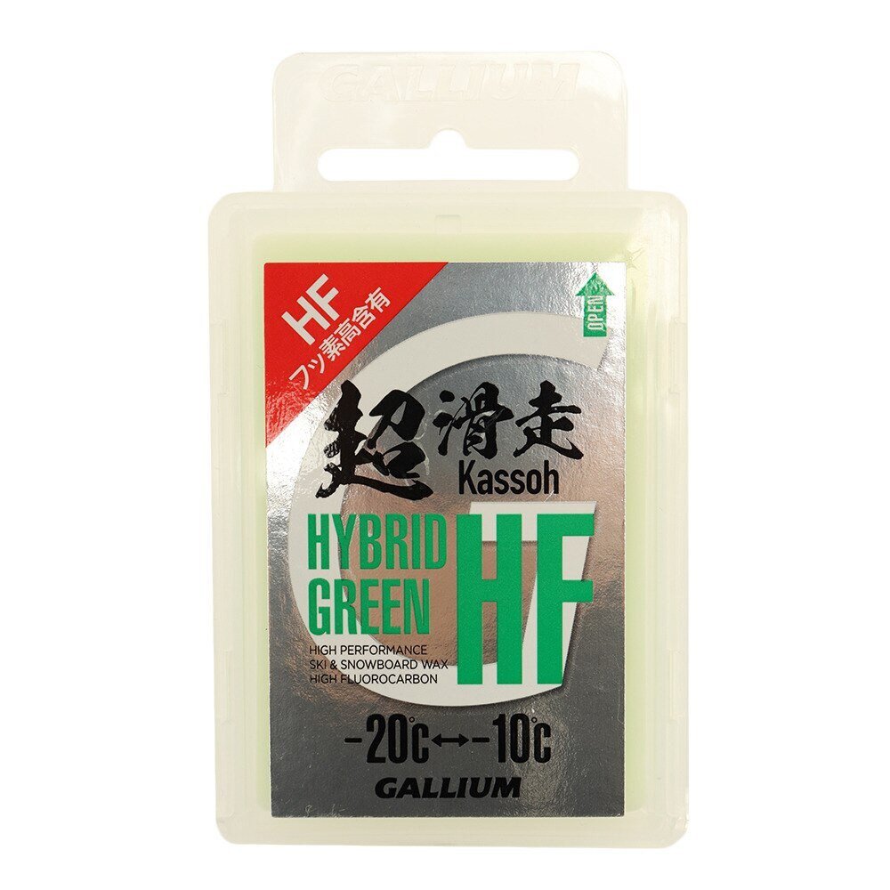 ガリウム（GALLIUM）（メンズ、レディース）HYBRID HF GREEN ワックス