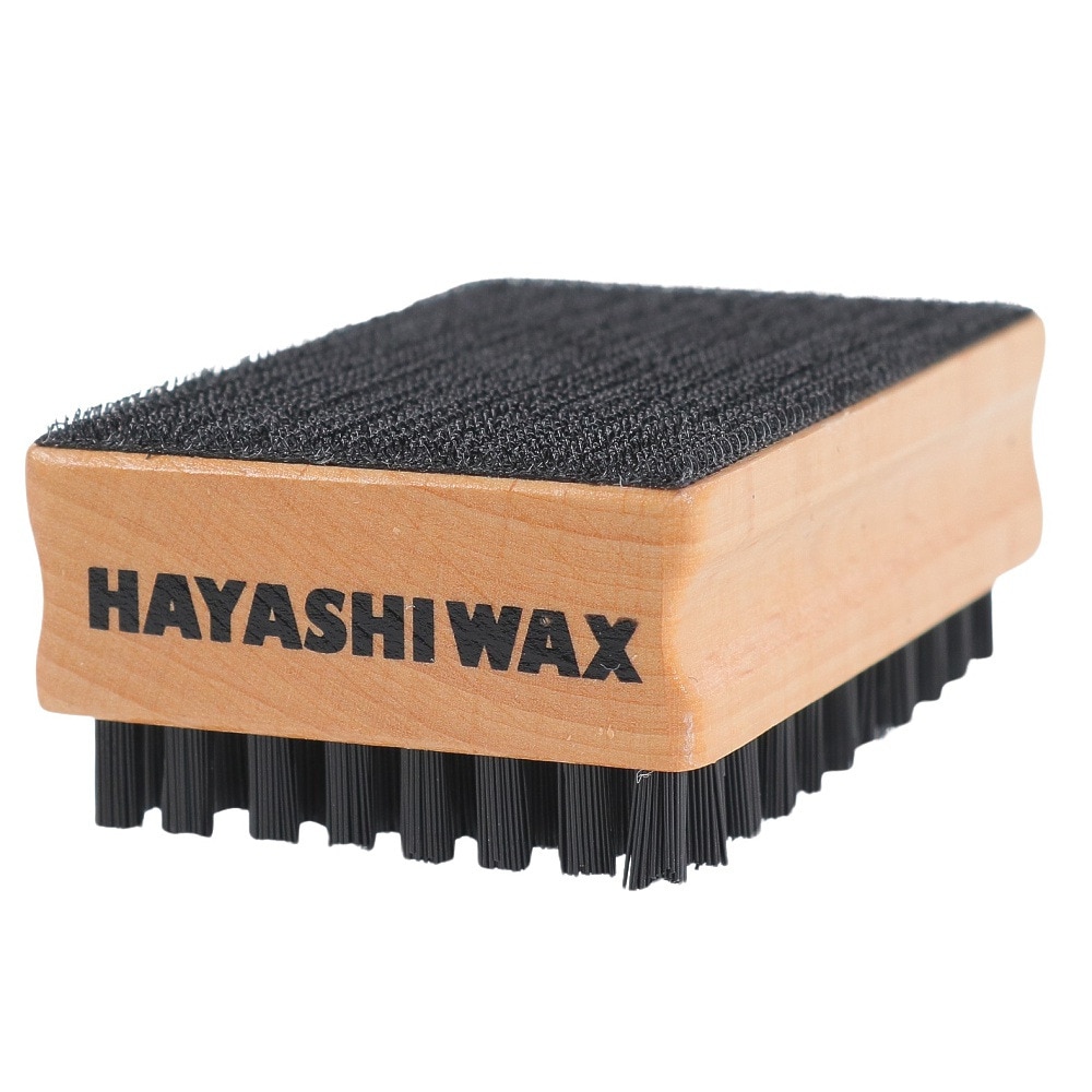 ハヤシワックス（hayashiwax）（メンズ、レディース）フェルト付き ナイロンブラシ スキー スノーボード メンテナンス用品