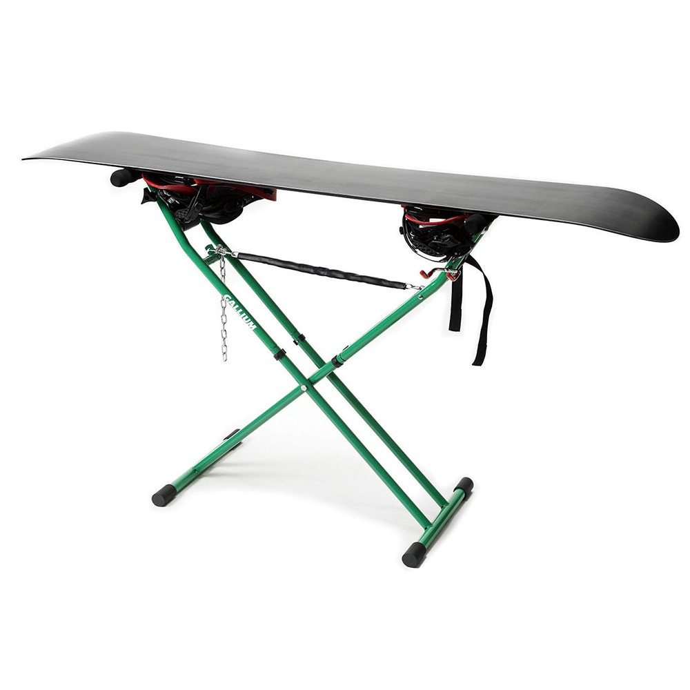 GALLIUM スノーボードスタンド グリーン ガリウム（GALLIUM）（メンズ、レディース）ワックススタンド