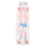 (キッズ)ジュニア スキーセット パンダ 80cm ピンク ストック付き ブーツ対応