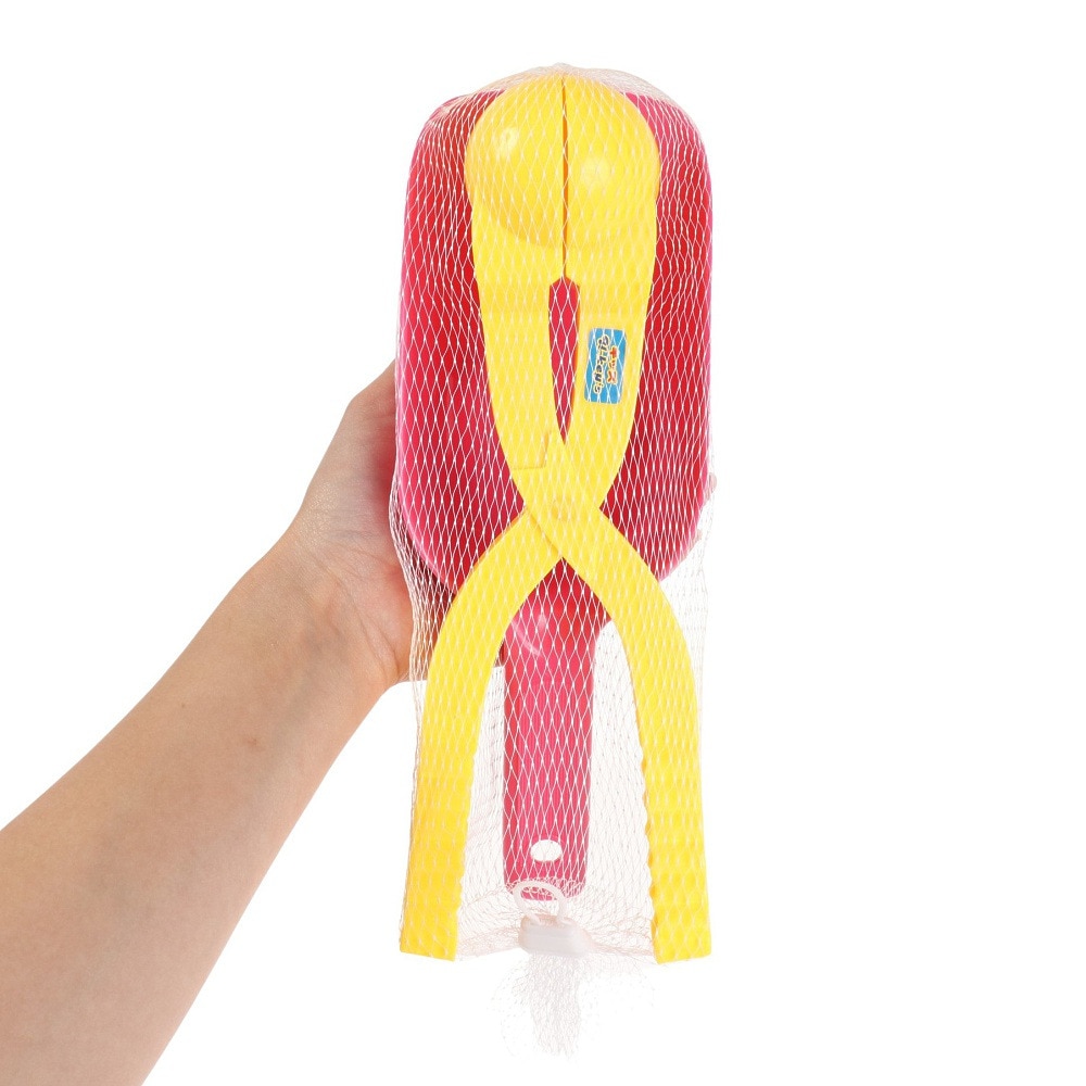 ユニックス（UNIX）（キッズ）ゆきまるこごっこ 22UWN99-22 イエローXピンク