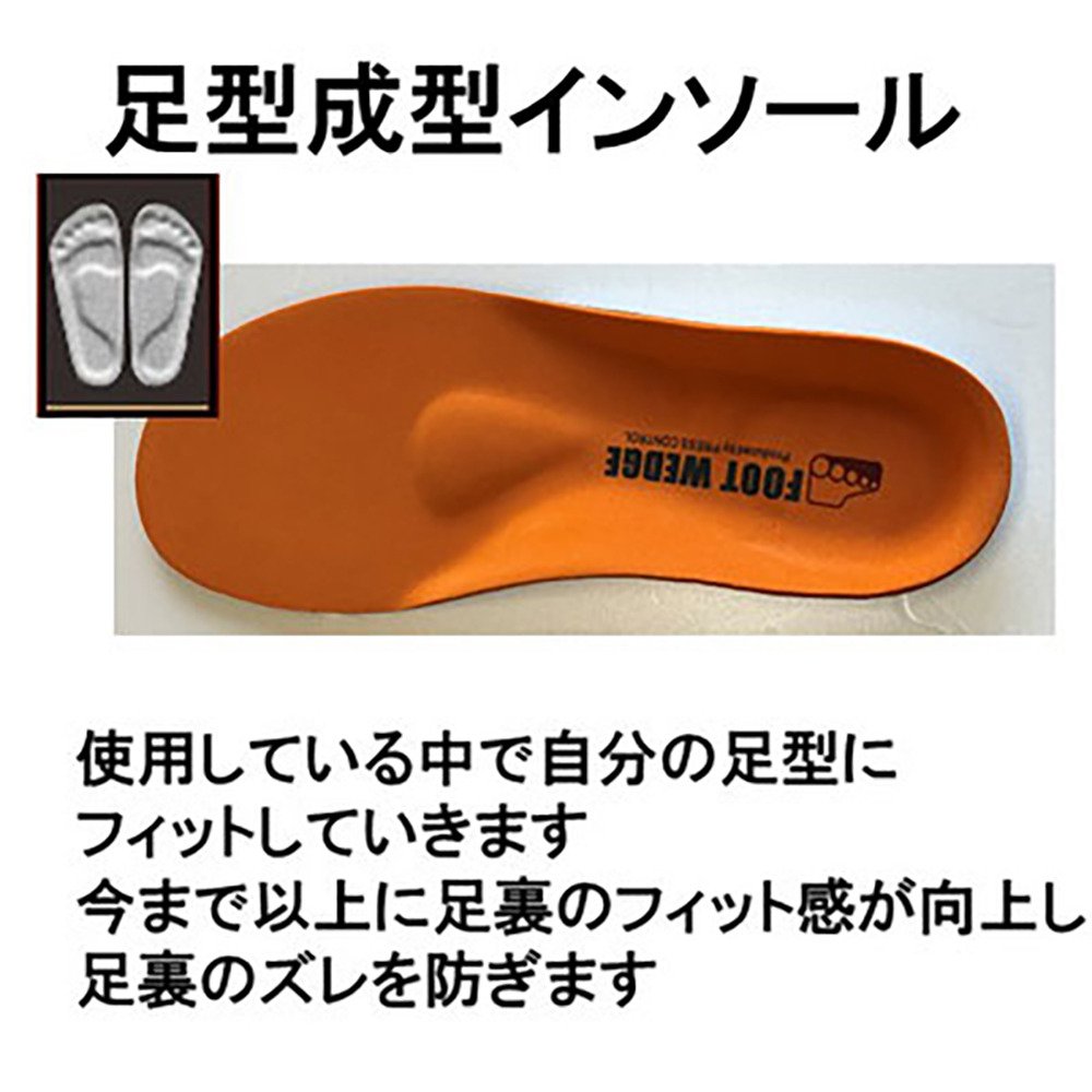 フットウェッジ（FOOT WEDGE）（メンズ、レディース）オールラウンドインソール2 22FWAR2