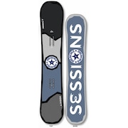 セッションズ（SESSIONS）（メンズ）スノーボード板 23 ADDICT 22100232 BLUGY スノボ 2022-2023 ブルーグレー