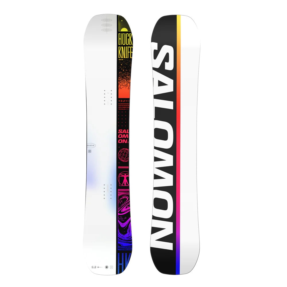 サロモン（SALOMON）（メンズ）スノーボード 板 23-24 HUCK KNIFE 473482 パーク フリースタイル ハイブリッドキャンバー