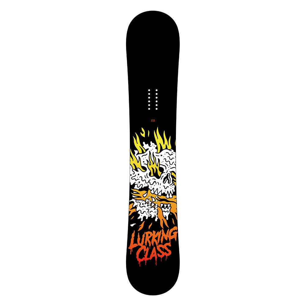 LURKING CLASS（LURKING CLASS）（メンズ、レディース）スノーボード板 FIRESKULL WCAMBER153 LC153