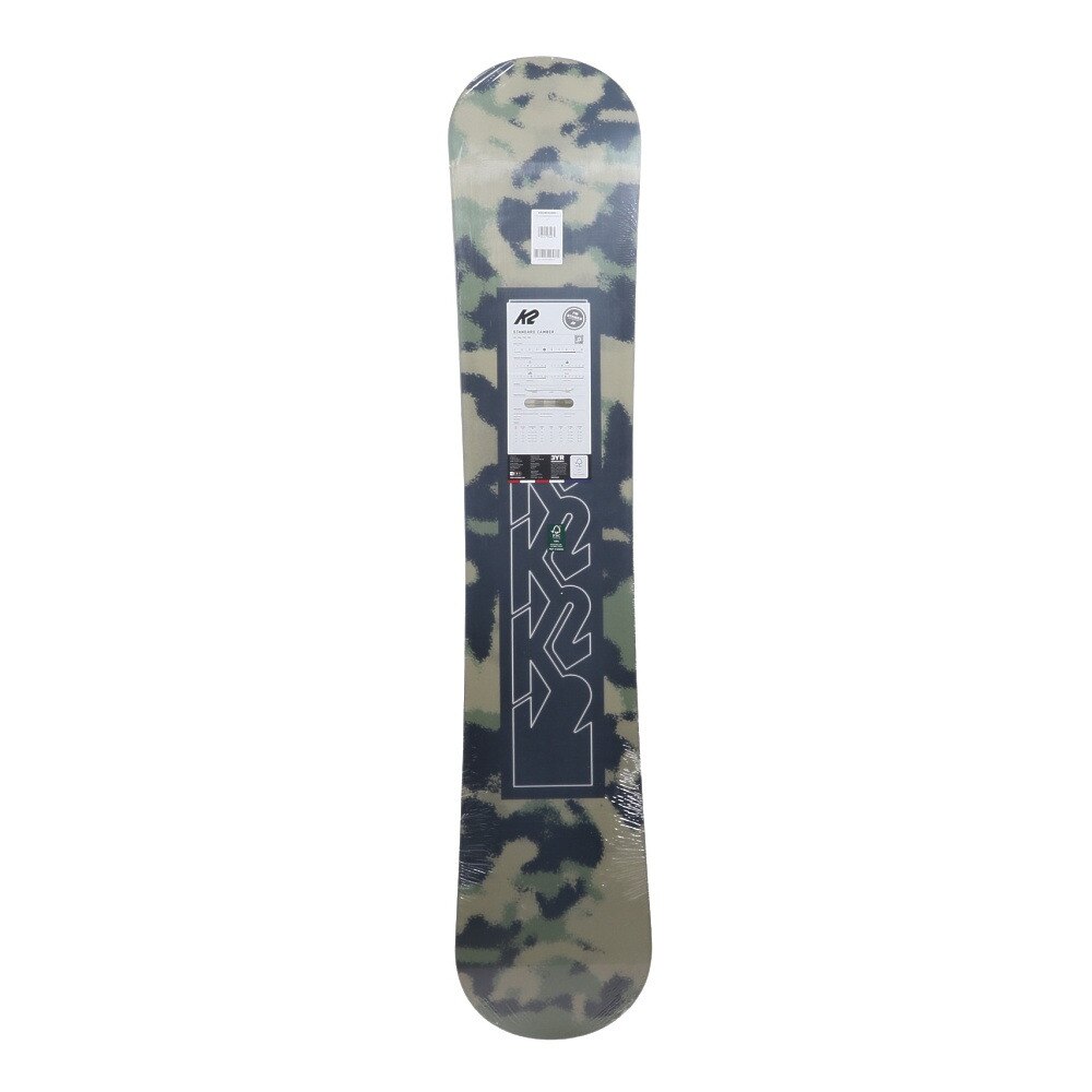 ケーツー スノーボード（K2 SNOWBOARDING）（メンズ）スノーボード 板 スタンダードキャンバー STANDARD CAMBER KB240328