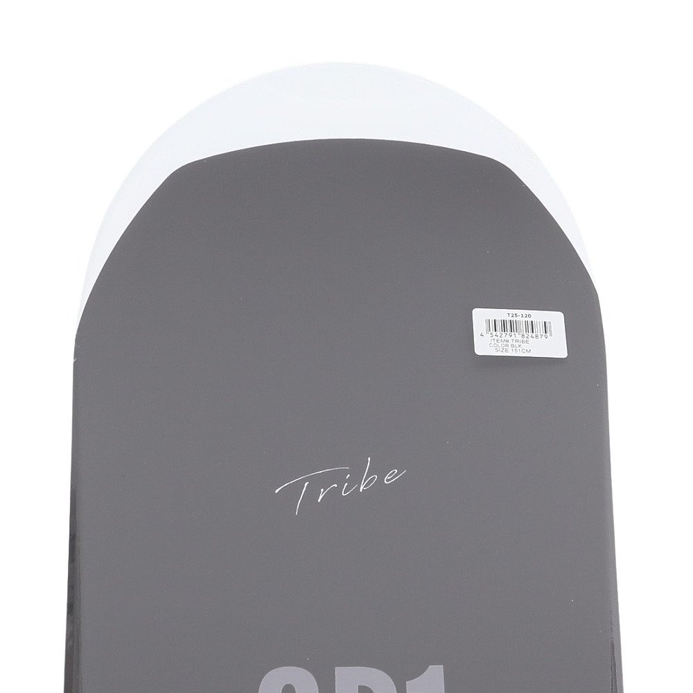 トゥービーワン（TWO B ONE）（メンズ）スノーボード板 フリースタイルボード 26 TRIBE BLK
