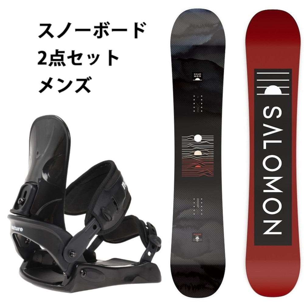 非売品 SALOMON サロモン スノーボード 板&ビンディング 2点セット tp