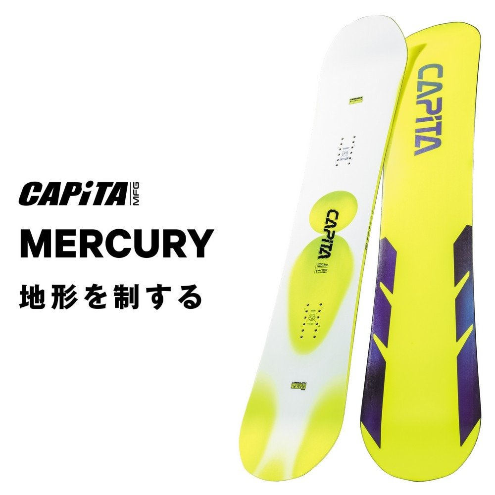 キャピタ（CAPITA）（メンズ）スノーボード板 26 MERCURY 21020500