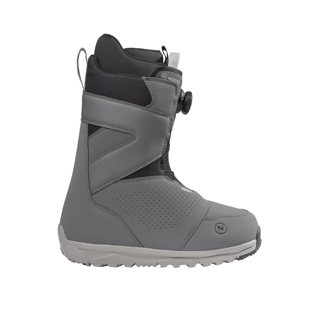 ナイデッカー（NIDECKER）（メンズ）スノーボード スノボ ブーツ BOA 22-23 CASCADE GREY グレー 軽量