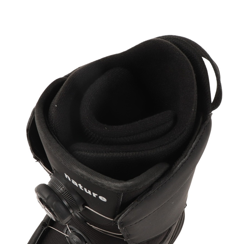エアボーン（ARBN）（メンズ）スノーボードブーツ ダイヤル式 23 NT A-TOP AB33WSB1416 BLK スノボ 靴 ブラック