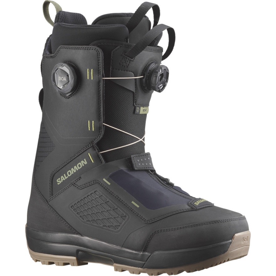 SALOMONスノーボードブーツ ECHO DUAL BOA ワイド 26 478308 ECHO DB WIDE BLACK27.590