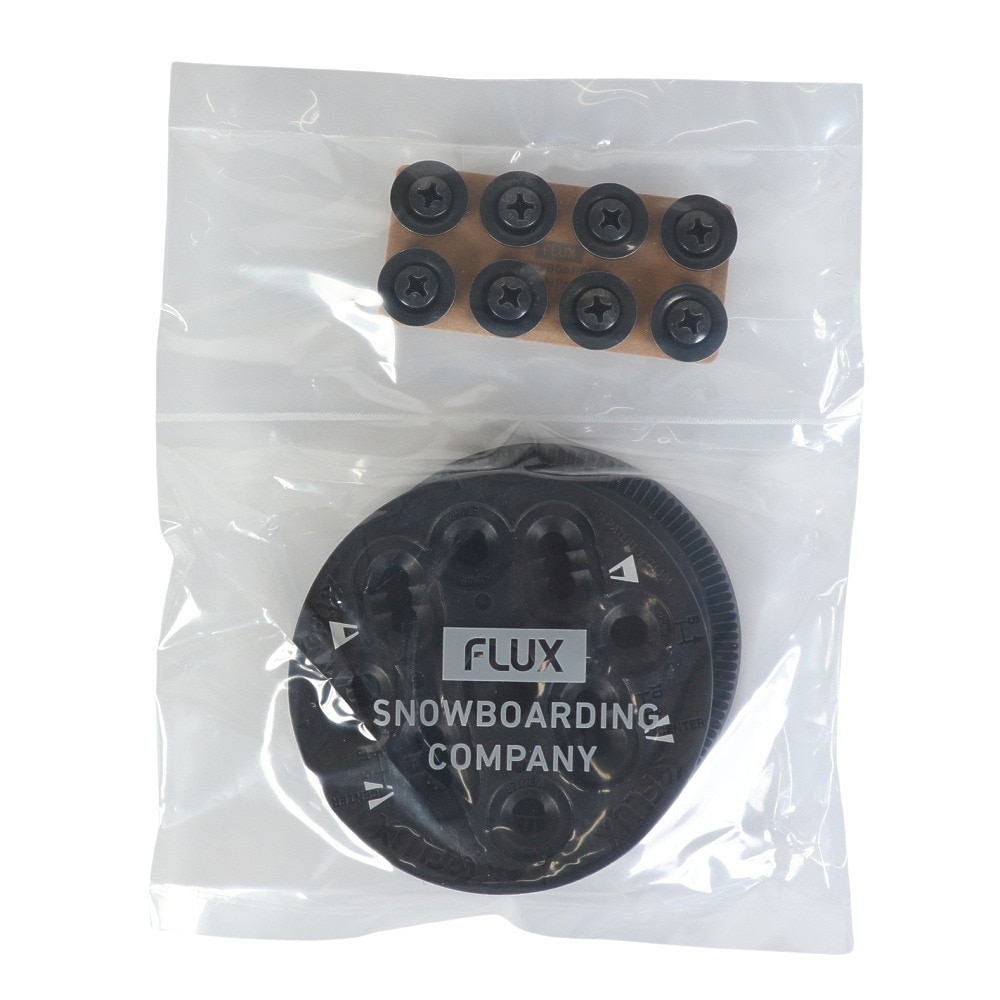フラックス（FLUX）（メンズ、レディース）スノーボードビンディング PR BLACK/WHITE
