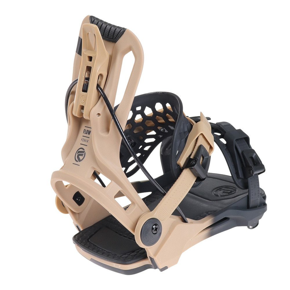 フロー（FLOW BINDINGS）（メンズ）22-23 スノーボード ビンディング FENIX Blacksand