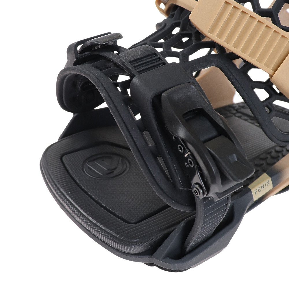 フロー（FLOW BINDINGS）（メンズ）22-23 スノーボード ビンディング FENIX Blacksand