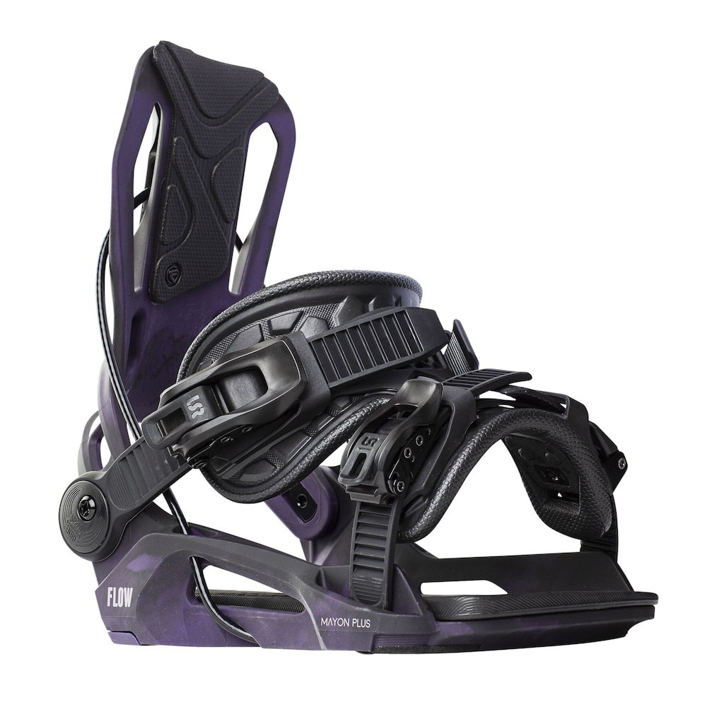 フロー（FLOW BINDINGS）（メンズ、レディース）スノーボード スノボ ビンディング バインディング ブラック パープル 23 MAYON-PLUS BLACKPLUM