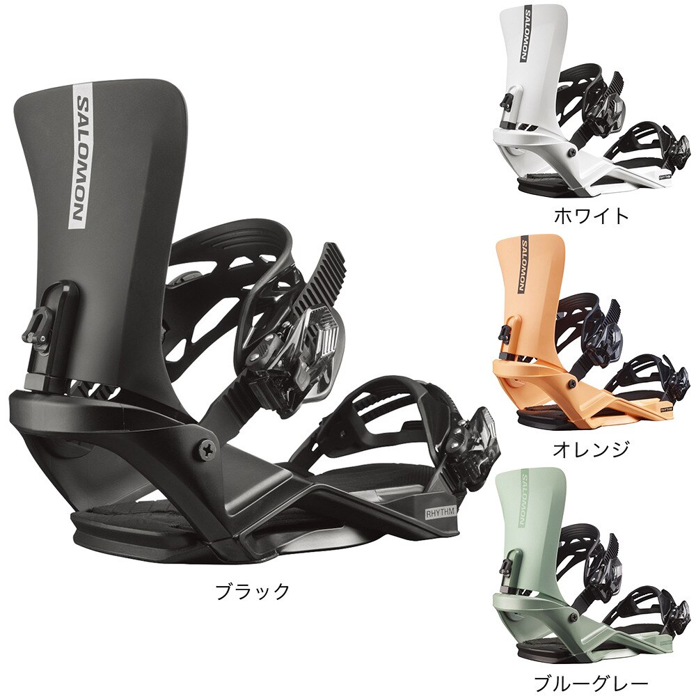 サロモン（SALOMON）（メンズ、レディース）22-23 スノーボード ビンディング バインディング RHYTHM SAGE L41777700 リズムセージ