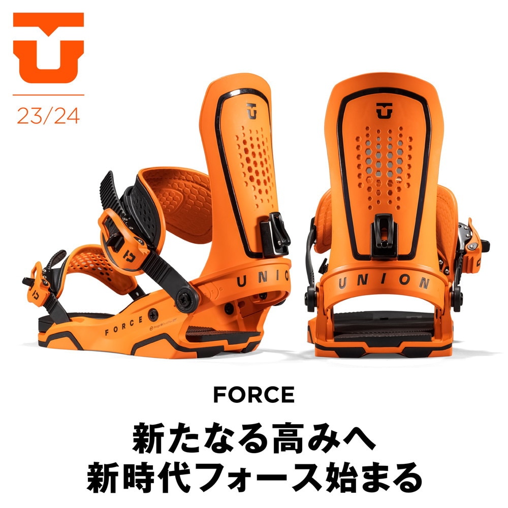 ユニオン（UNION）（メンズ、レディース）スノーボードビンディング 23-24 Force 231041