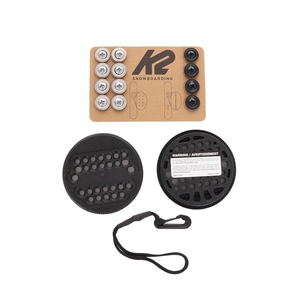ケーツー（K2）（メンズ）スノーボードビンディング EDITION B230401201 BLACK