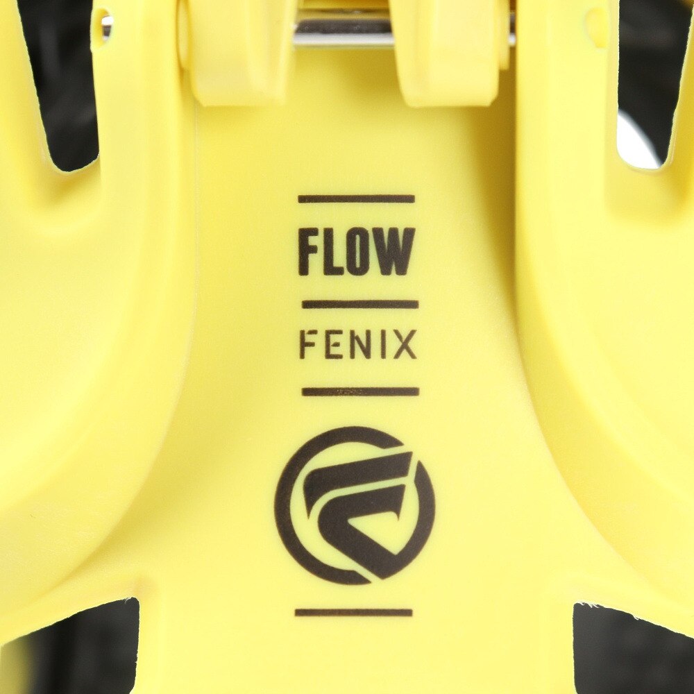 フロー（FLOW BINDINGS）（メンズ）スノーボードビンディング 24 FENIX BLACKLEMON