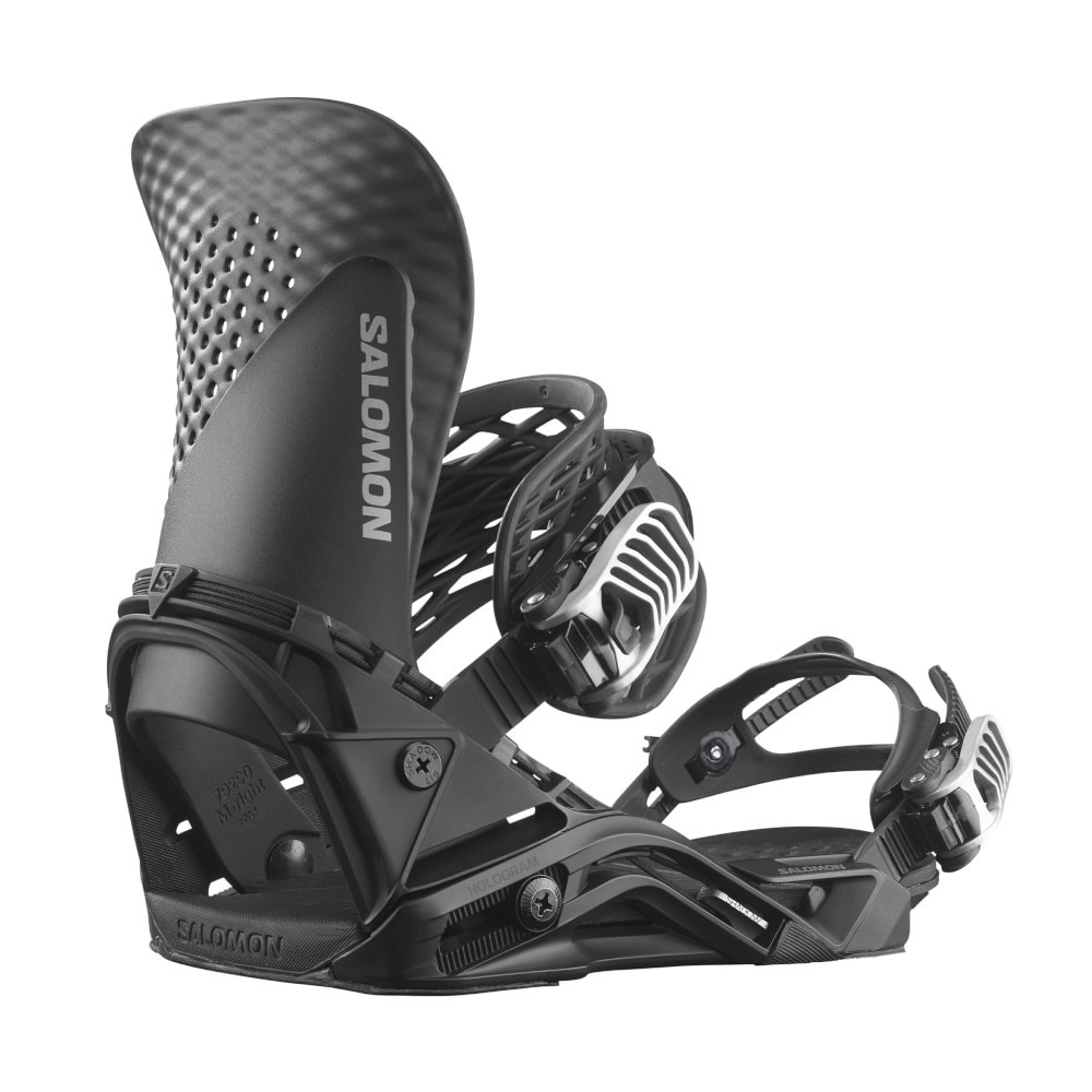 サロモン（SALOMON）（メンズ、レディース）スノーボード ビンディング メンズ レディース 男女兼用 23-24 HOLOGRAM BLACK  L47341300 ジブ パーク パウダー