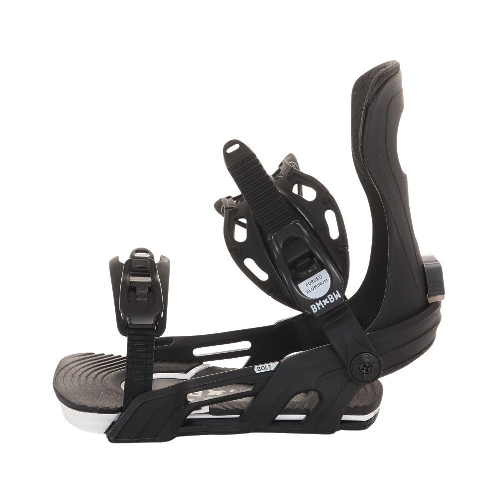 BENTMETAL BINDING（BENTMETAL BINDING）（メンズ）スノーボードビンディング BOLT BLK 202324230122