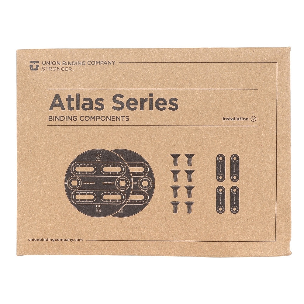 ユニオン（UNION）（メンズ、レディース）24-25モデル スノーボードビンディング 25 ATLAS 240031