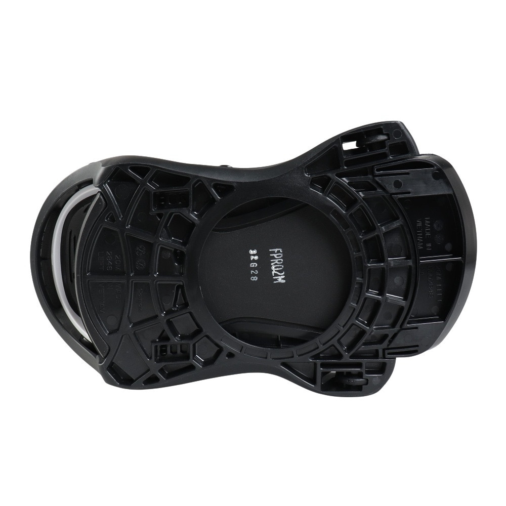 フラックス（FLUX）（メンズ、レディース）スノーボードビンディング 23-24モデル PR BLACK WHITE Mサイズ FPR02 M