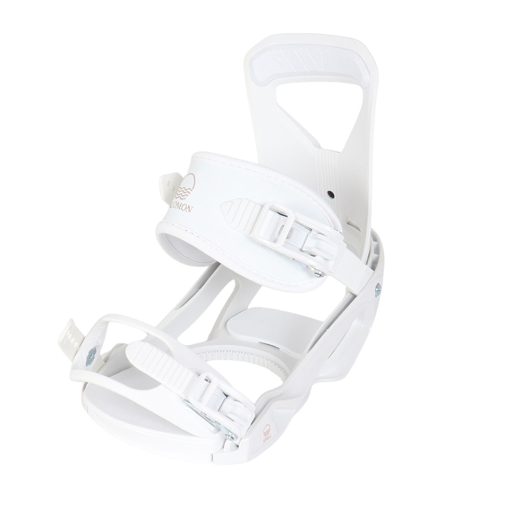 サロモン（SALOMON）（メンズ）スノーボードビンディング SPELL WHITE 25 417772