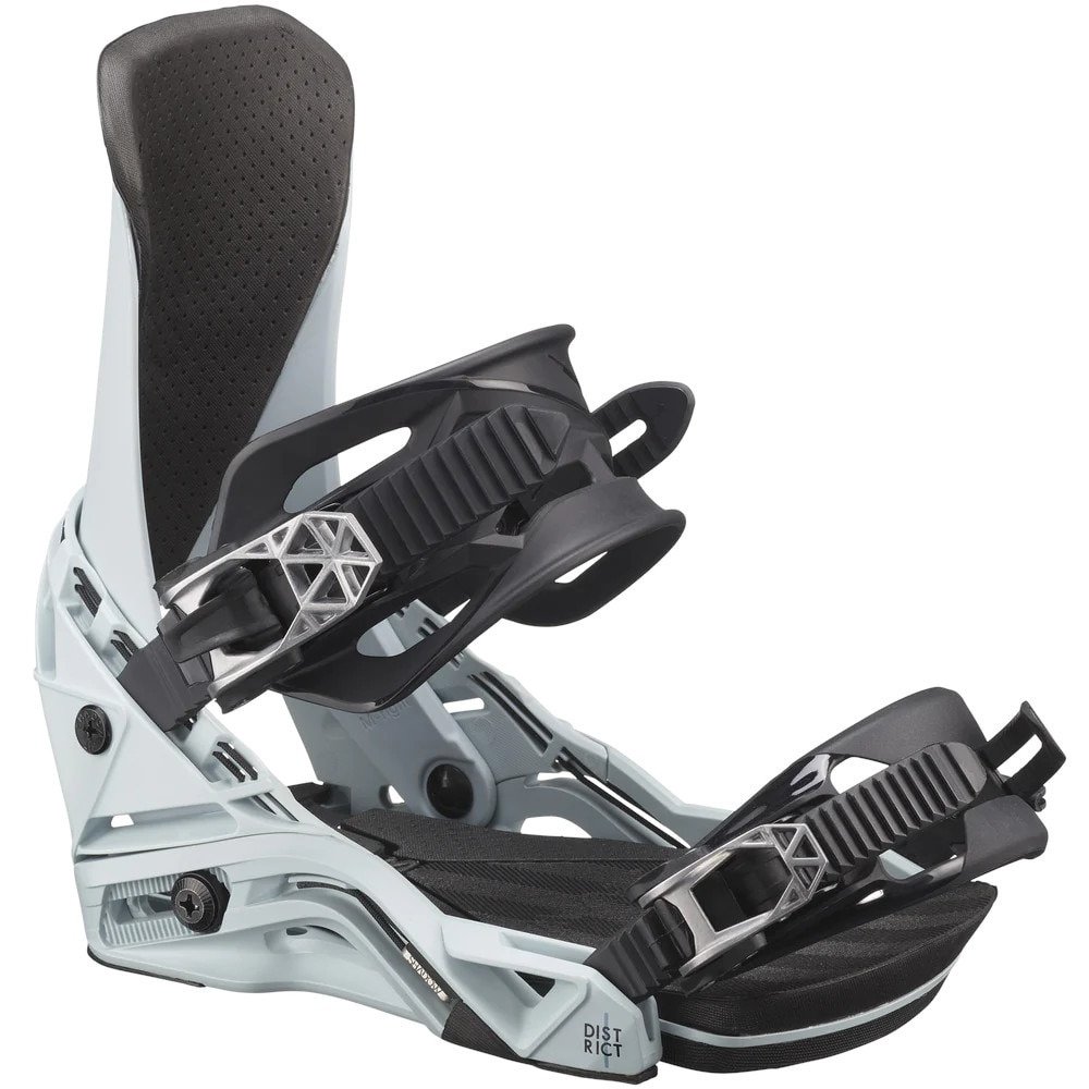 サロモン（SALOMON）（メンズ、レディース）スノーボードビンディング 23-24 DISTRICT Sterling Blue オールラウンド パーク フリーラン