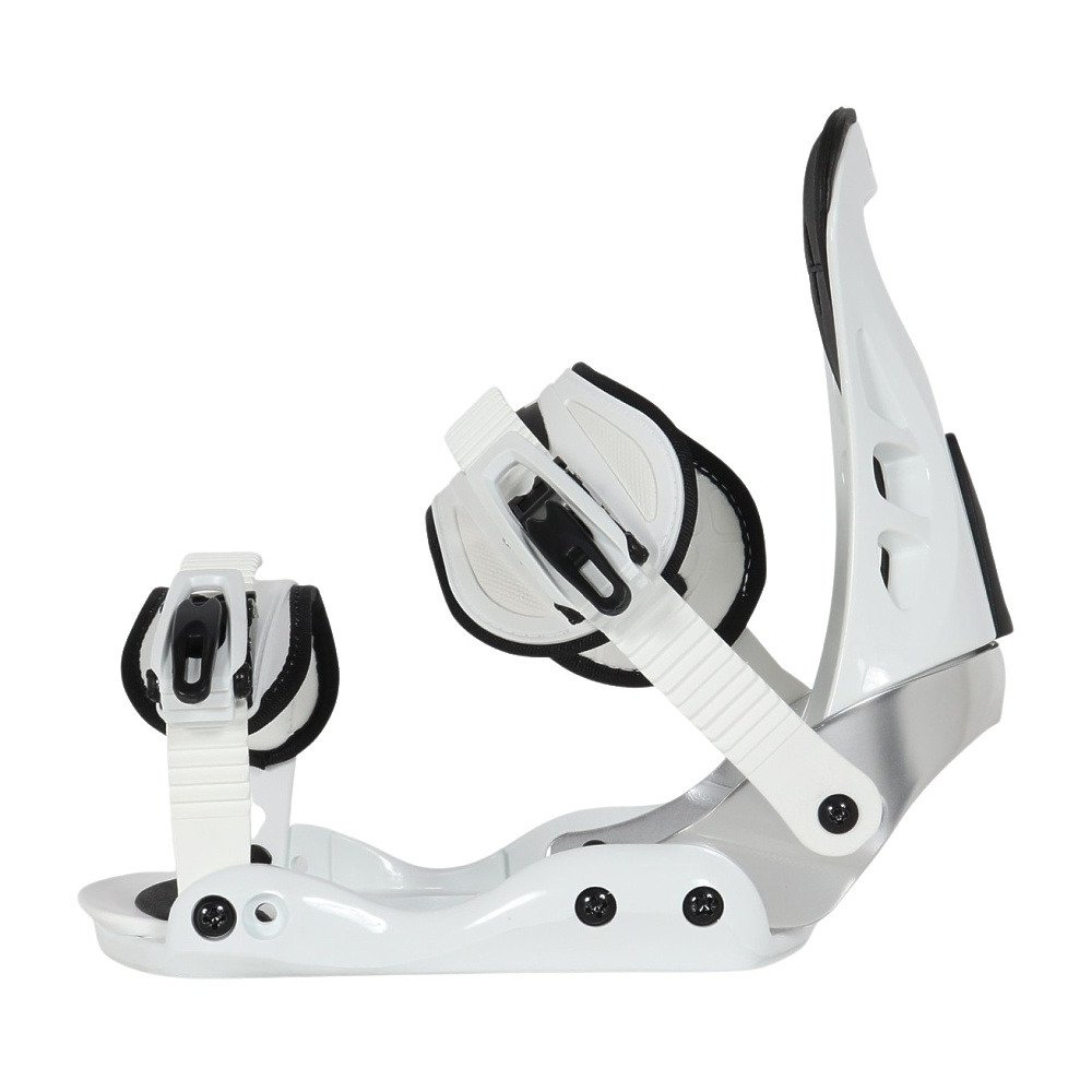 2B1（TWO B ONE）（メンズ、レディース）スノーボードビンディング WHT 25SOLID WHT