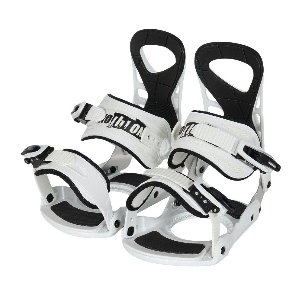 2B1（TWO B ONE）（メンズ、レディース）スノーボードビンディング WHT 25SOLID WHT