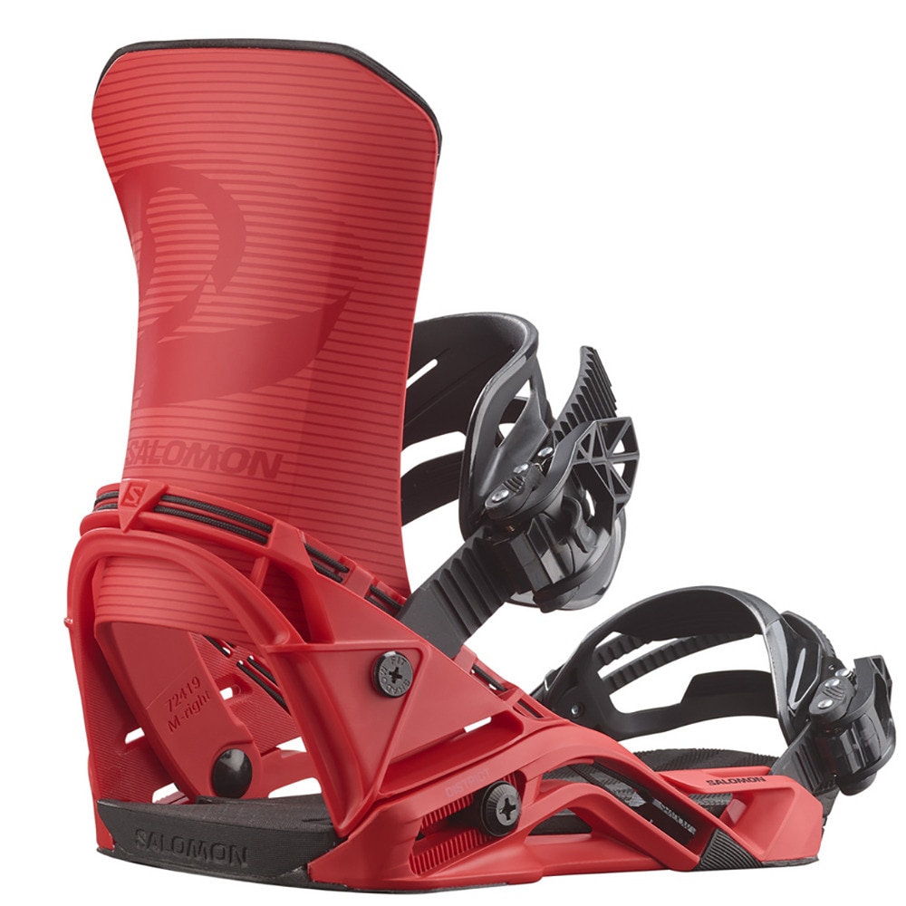 サロモン（SALOMON）（メンズ、レディース）スノーボードビンディング DISTRICT 26 479307 FIERY RED