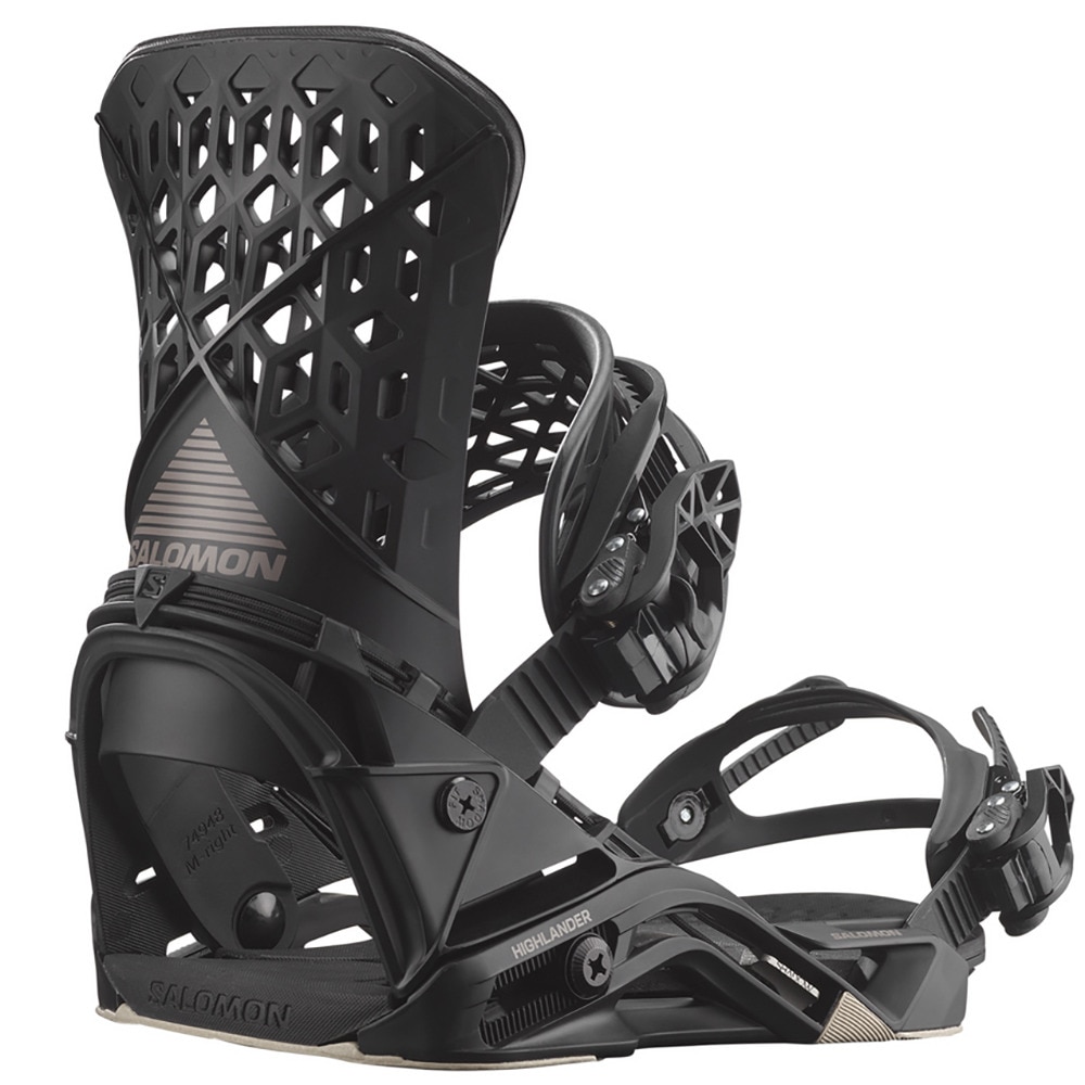 サロモン（SALOMON）（メンズ、レディース）スノーボードビンディング HIGHLANDER 26 479403 BLACK