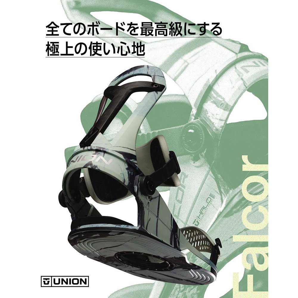 ユニオン（UNION）（メンズ、レディース）スノーボードビンディング 27 FALCOR 11000201-GSH