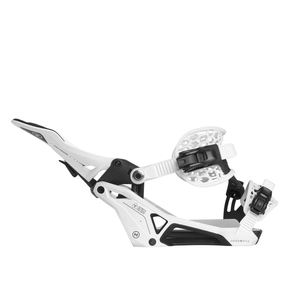 ナイデッカー（NIDECKER）（メンズ、レディース）スノーボード ビンディング レディース 23-24 SUPERMATIC WHITE ドロップイン