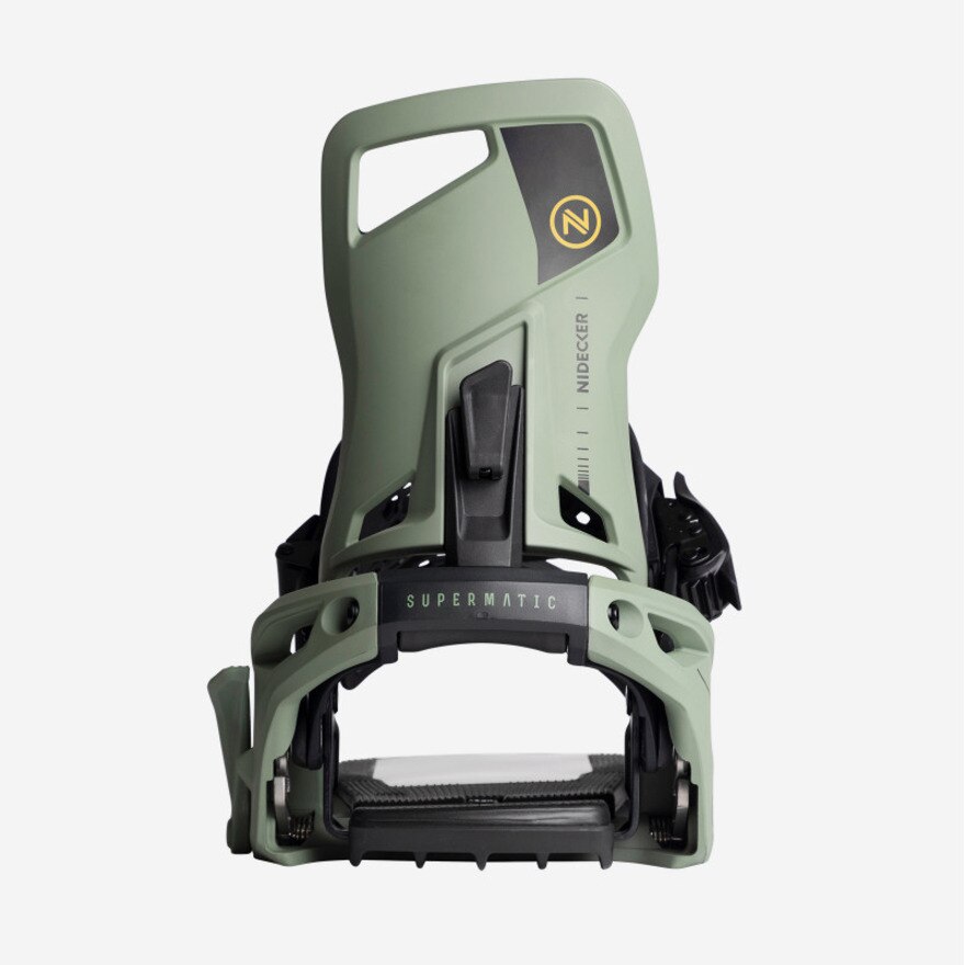 ニーデッカー（メンズ、レディース）スノーボードビンディング 24 SUPERMATIC OLIVE