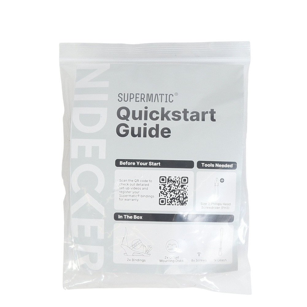 ナイデッカー（NIDECKER）（メンズ）スノーボードビンディング 24-25