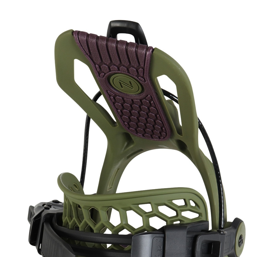 ナイデッカー（NIDECKER）（メンズ、レディース）24-25 モデル スノーボードビンディング 25 FENIX GREEN ドロップイン