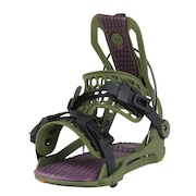 (メンズ、レディース)24-25 モデル スノーボードビンディング 25 FENIX GREEN ドロップイン