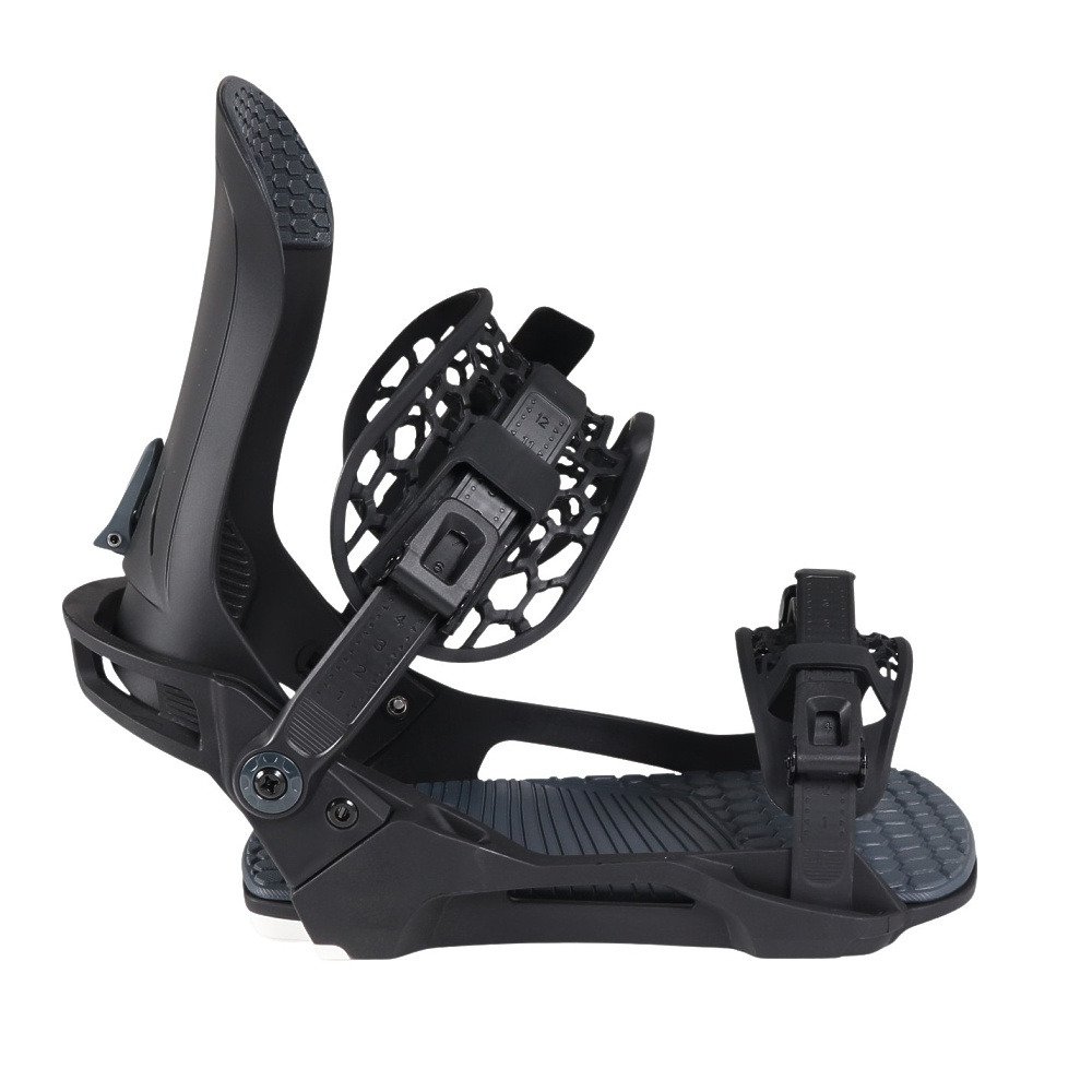 ナイデッカー（NIDECKER）（メンズ、レディース）スノーボードビンディング 25 KAON BLACK