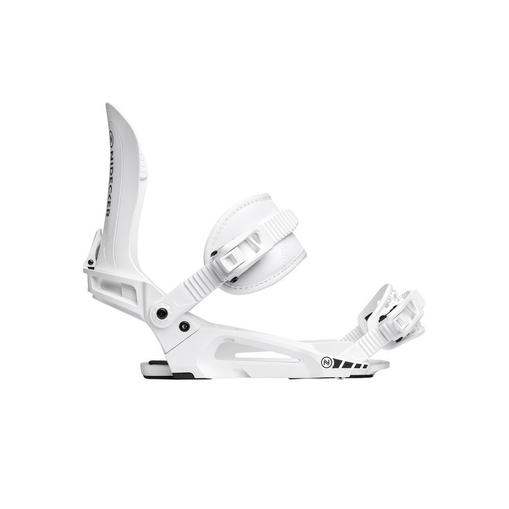 ナイデッカー（NIDECKER）（メンズ、レディース）スノーボードビンディング 26 MUON WHITE